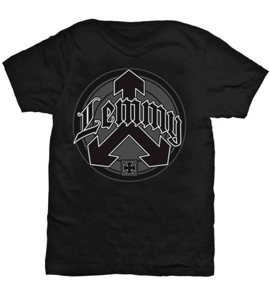 Lemmy: Arrow Logo - Black T-Shirt