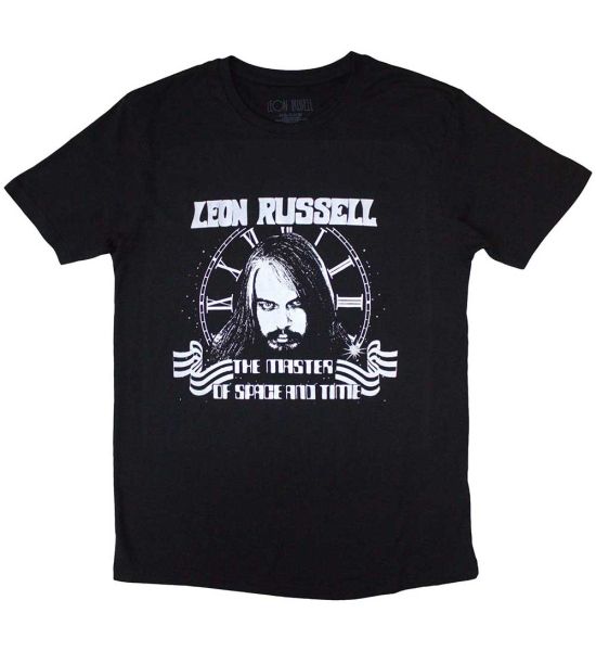 Leon Russel: Space & Time - Black T-Shirt