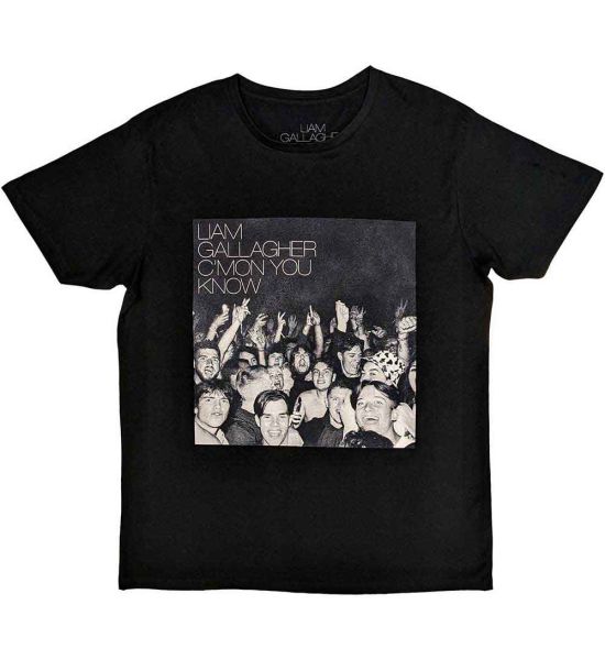 Liam Gallagher: C'mon You Know - Black T-Shirt