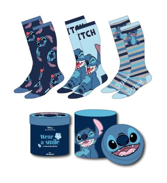 Lilo & Stitch: Crazy Stitch Socks 3-Pack (36-43)