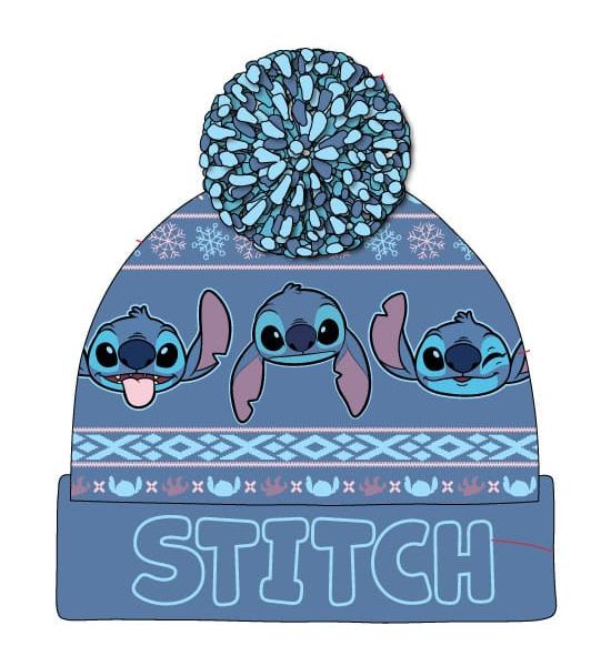 Lilo & Stitch: Pom-Pom Beanie Dark Blue