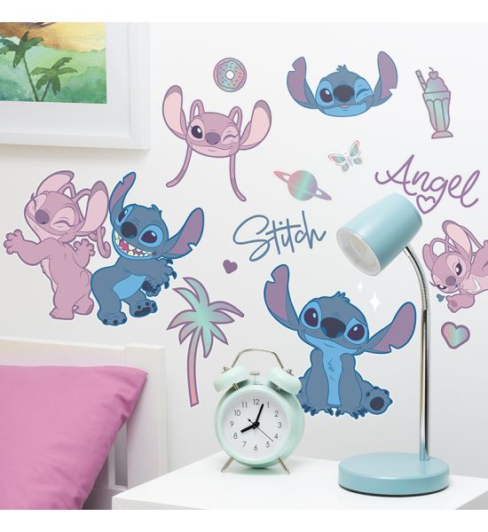 Lilo & Stitch: Stitch and Angel Wall Stickers Preorder