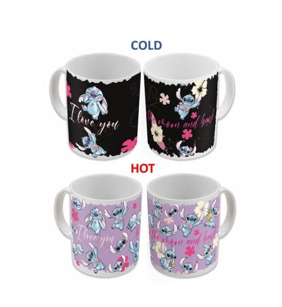 Lilo & Stitch: Stitch & Angel Heat Change Mug (325ml) Preorder