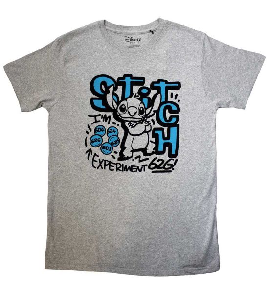 Lilo & Stitch: Stitch Experiment - Grey T-Shirt