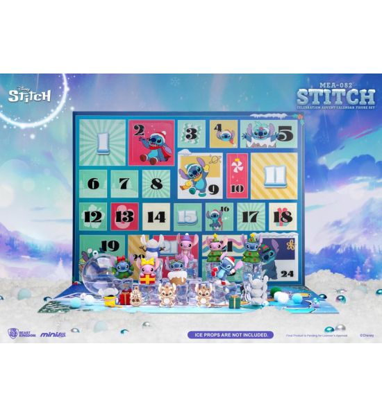 Lilo & Stitch: Stitch Mini Egg Attack Advent Calendar Figure Set (Cookie) 10cm Preorder