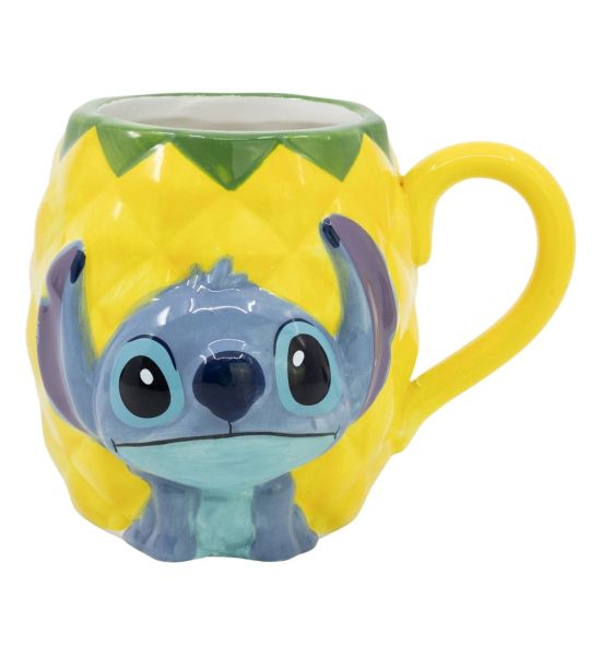 Lilo & Stitch: Stitch Pineapple 3D Mug (414ml) Preorder