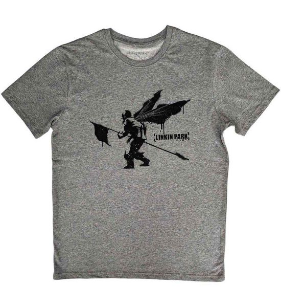 Linkin Park: Street Soldier - Grey T-Shirt