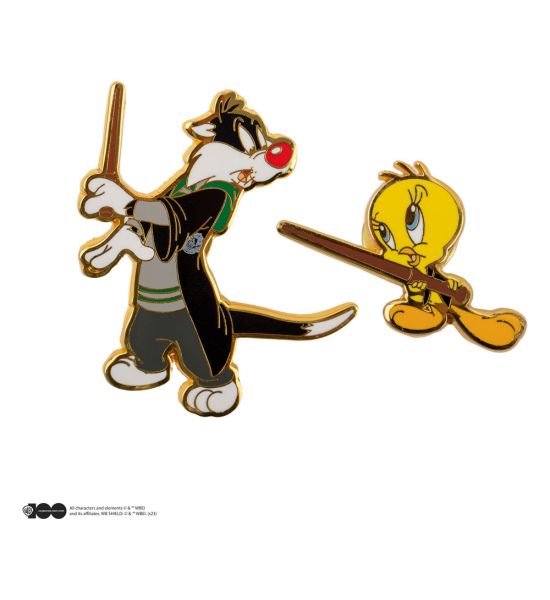 Looney Tunes: Tweety & Sylvester at Hogwarts Pins 2-Pack