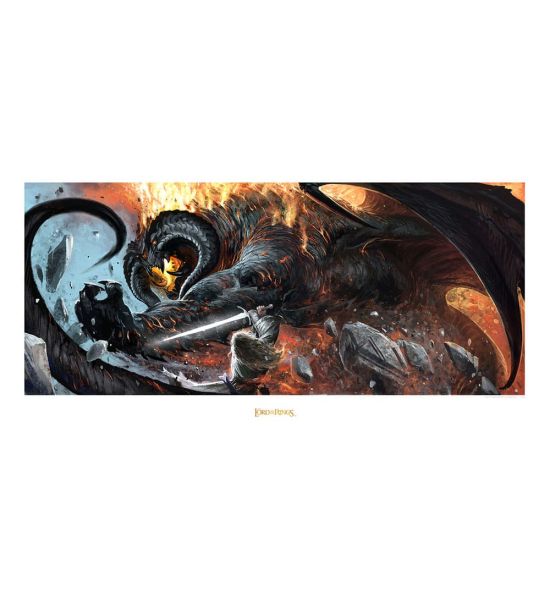 Lord of the Rings: The Battle of the Peak Art Print (59x30cm)