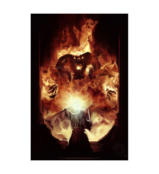 Lord of the Rings: The Flame of Anor Art Print (46cm x 61cm) - unframed Preorder