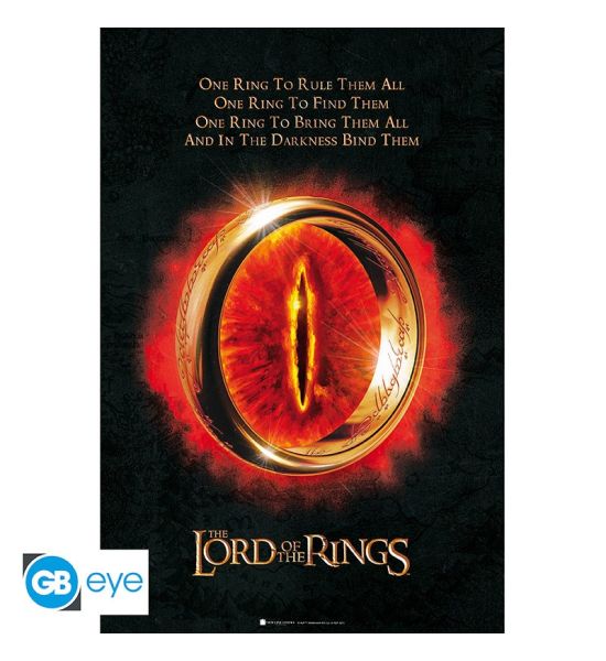 Lord of the Rings: The One Ring Poster (91.5x61cm) Preorder