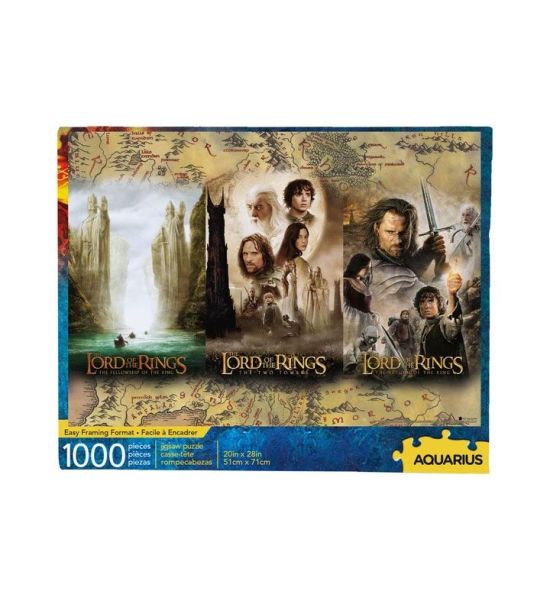 Lord of the Rings: Triptych Jigsaw Puzzle (1000 pieces) Preorder