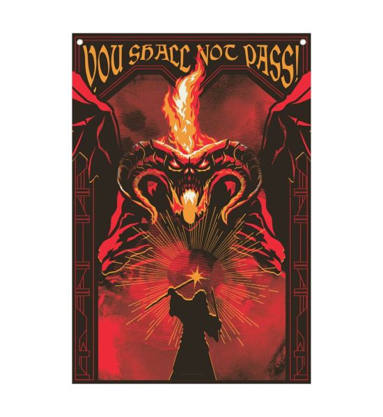 Lord of the Rings: You Shall Not Pass! Wall Banner (125 x 85cm) Preorder