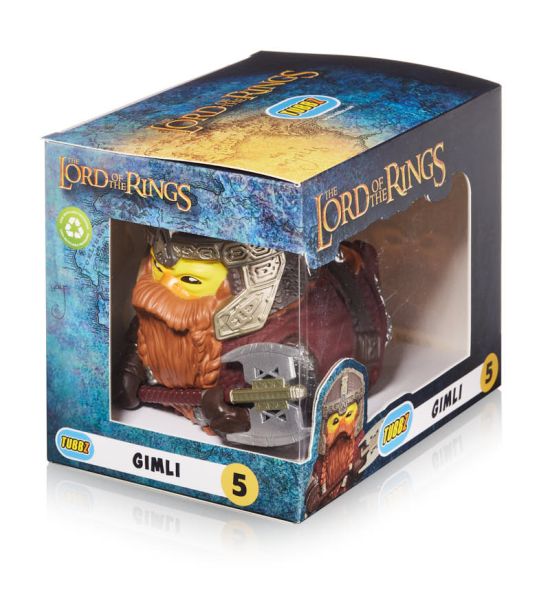 Lord of the Rings: Gimli Tubbz Rubber Duck Collectible (Boxed Edition) Preorder