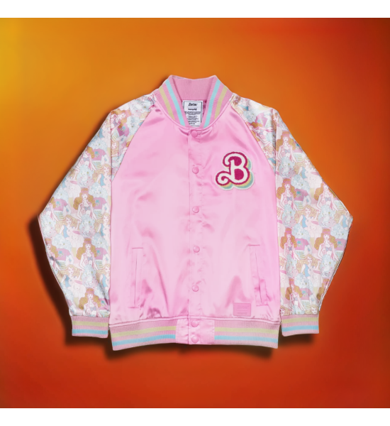 Loungefly Barbie: 65th Anniversary Bomber Jacket