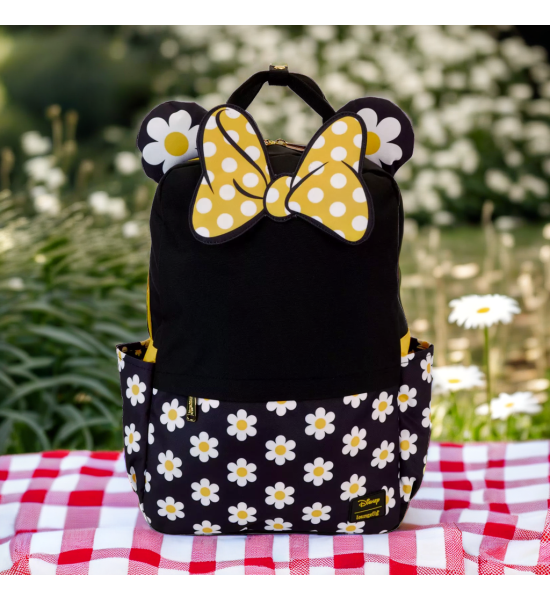 Loungefly Disney: Minnie Mouse Cosplay Nylon Full Size Backpack