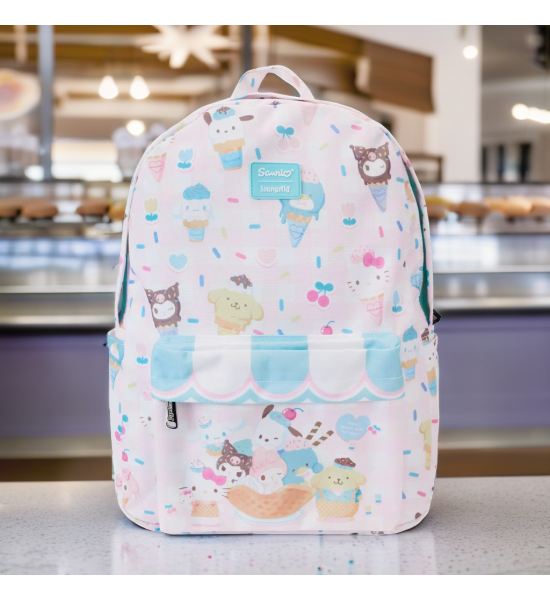 Loungefly Hello Kitty: Full Size Nylon Backpack