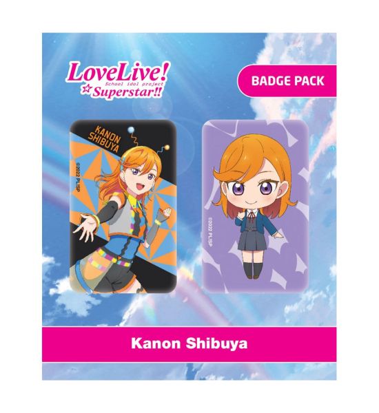 Love Live!: Kanon Shibuya Pin Badges 2-Pack Preorder