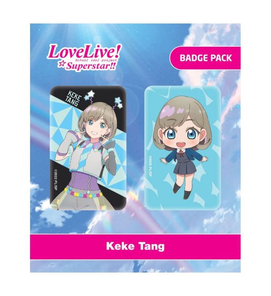 Love Live!: Keke Tang Pin Badges 2-Pack Preorder