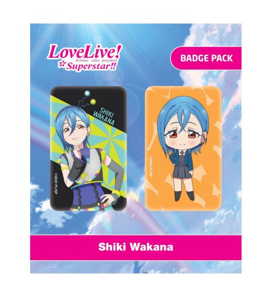 Love Live!: Shiki Wakana Pin Badges 2-Pack Preorder