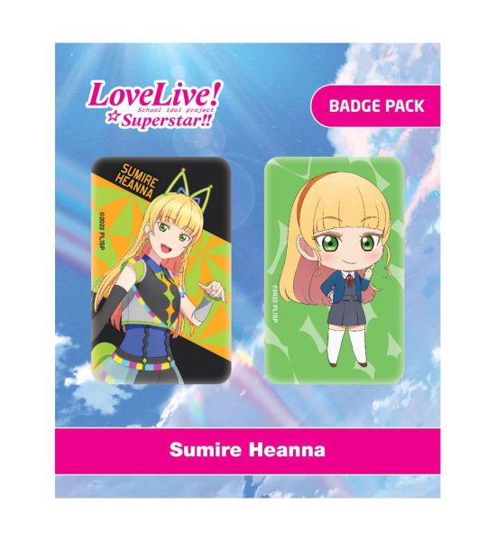 Love Live!: Sumire Heanna Pin Badges 2-Pack