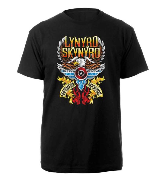 Lynyrd Skynyrd: Southern Rock & Roll - Black T-Shirt