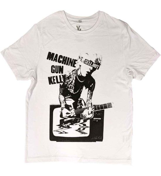 Machine Gun Kelly: TV Warp - White T-Shirt