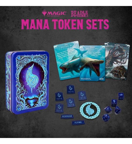 Magic the Gathering: Blue Mana Dice and Token Pack Preorder