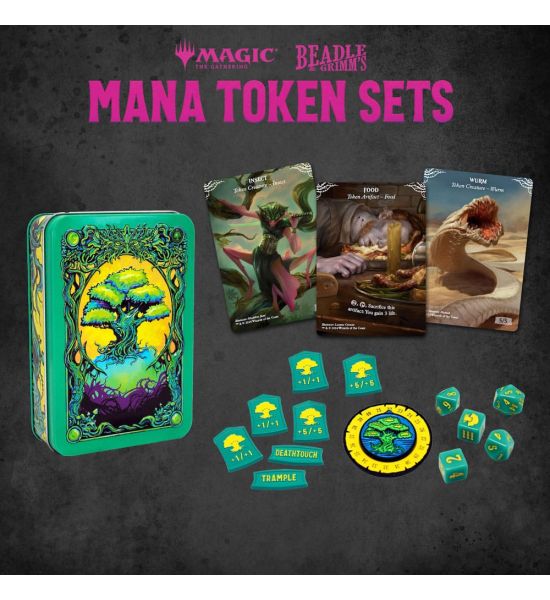 Magic the Gathering: Green Mana Dice and Token Pack Preorder