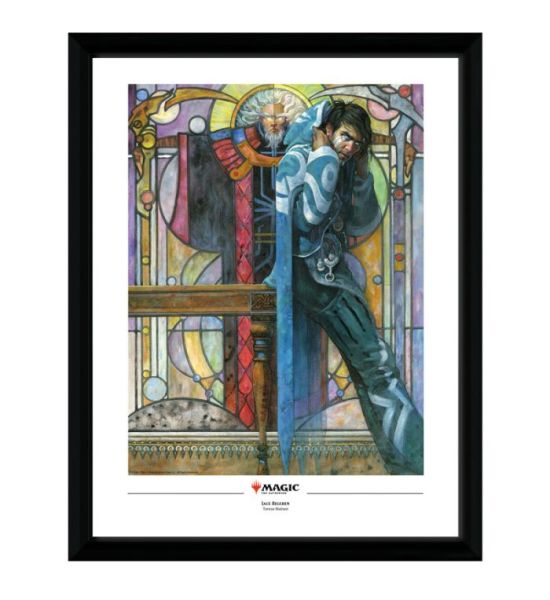 Magic The Gathering: Jace Cunning C Framed Print (30x40cm)