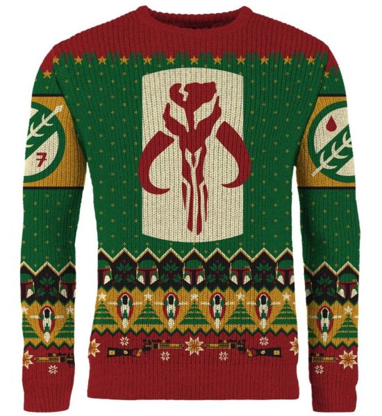 Star Wars: Merry Mandalorian Ugly Christmas Sweater