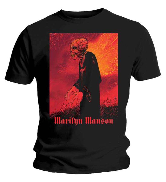 Marilyn Manson: Mad Monk - Black T-Shirt