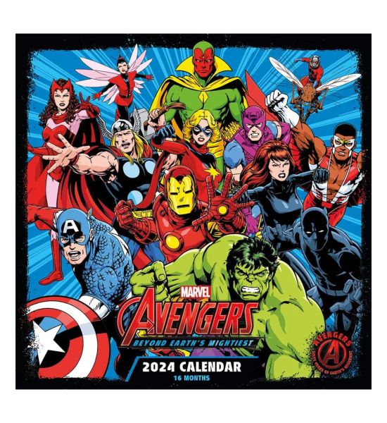 Marvel: Avengers 2024 Calendar