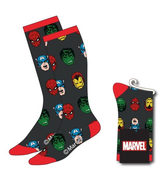 Marvel: Avengers Faces Socks (38-45) Preorder