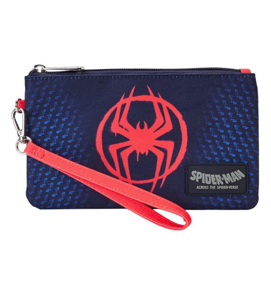 Marvel by Loungefly: Miles Morales Spider-Verse AOP Wallet Wristlet Preorder