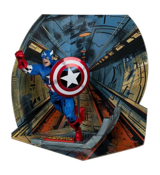 Marvel Collection: Captain America (Captain America #100) 1/10 PVC-Statue (12 cm) Vorbestellung