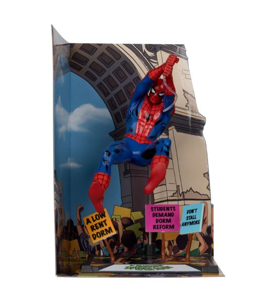 Marvel Collection: Spider-Man & Scene Gold Label (The Amazing Spider-Man #68) 1/10 PVC Statue (15cm) Preorder