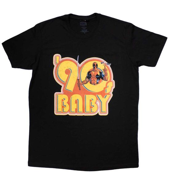 Marvel Comics: Deadpool '90s Baby - Black T-Shirt