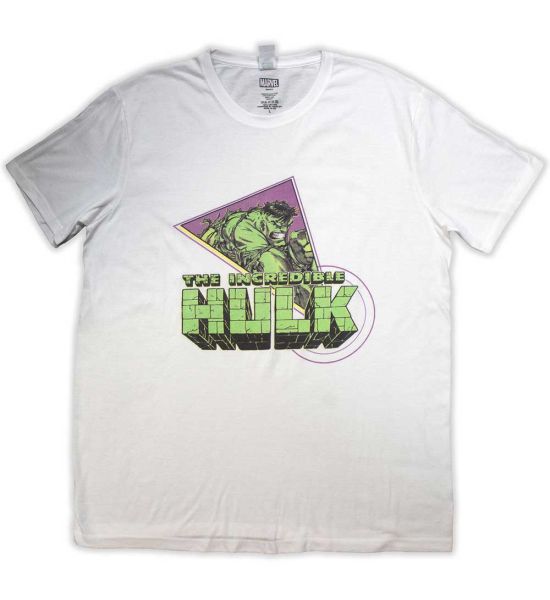 Marvel Comics: Hulk Triangle - White T-Shirt