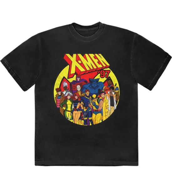 Marvel Comics: X-Men '97 Assemble Circle - Black T-Shirt