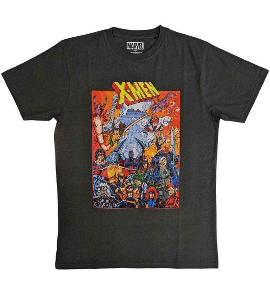 Marvel Comics: X-Men Full Characters - Grey T-Shirt