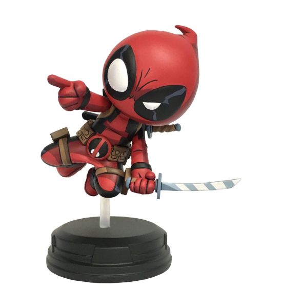 Marvel: Deadpool Animated Statue (Jumping) (18cm) Preorder