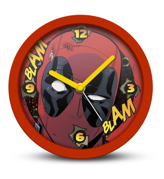 Marvel: Deadpool Blam Blam Desk Clock Preorder