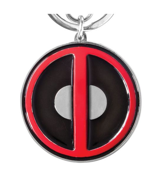 Marvel: Deadpool Logo Metal Keychain