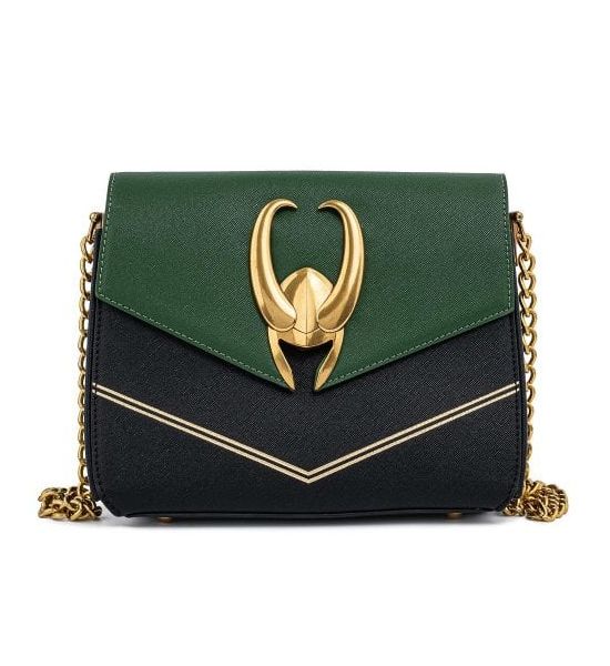 Marvel: Loki Hardware Loungefly Crossbody Bag