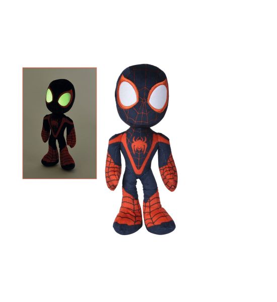 Marvel: Miles Morales Plush Figure Glow In The Dark Eyes (25cm) Preorder