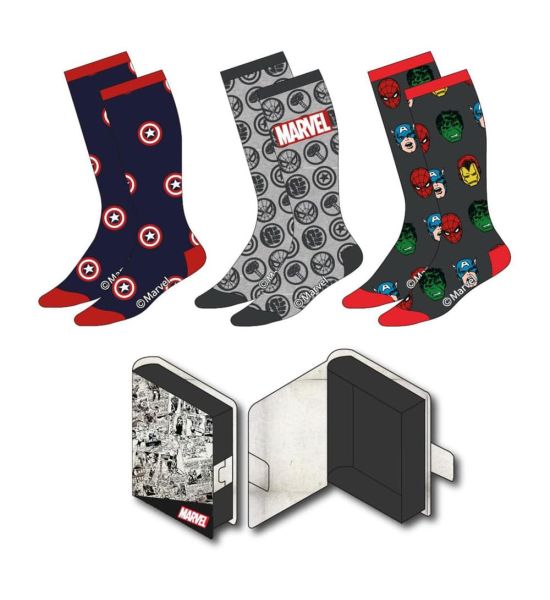 Marvel: Socks 3-Pack (38-45) Preorder