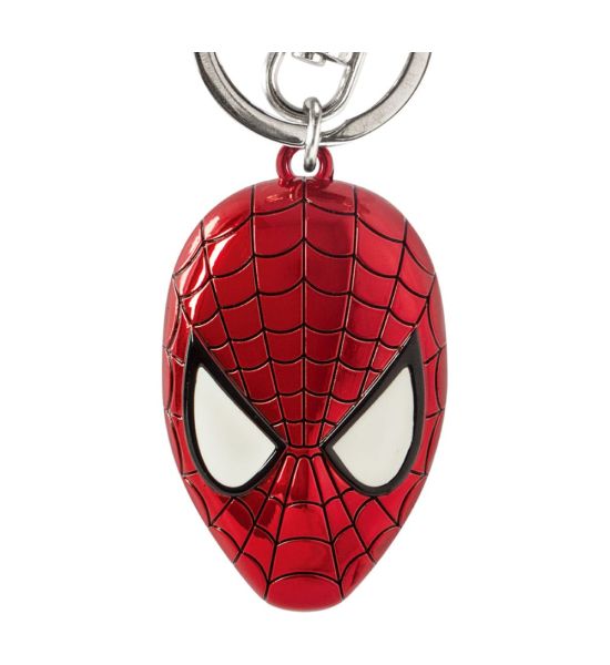 Marvel: Spider-Man Head Metal Keychain Preorder