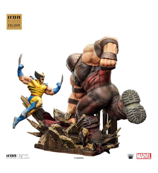 Marvel: Wolverine vs Juggernaut BDS Art Scale Statue 1/10 (30cm) Preorder