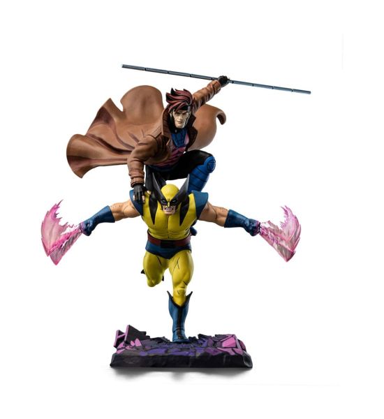 Marvel: X-Men´97 Gambit & Wolverine 1/10 Deluxe Art Scale Statue (29cm) Preorder